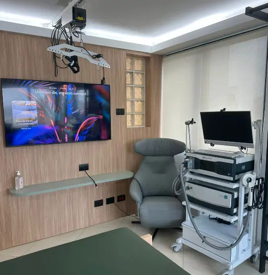 Equipamentos da clínica Força Neural